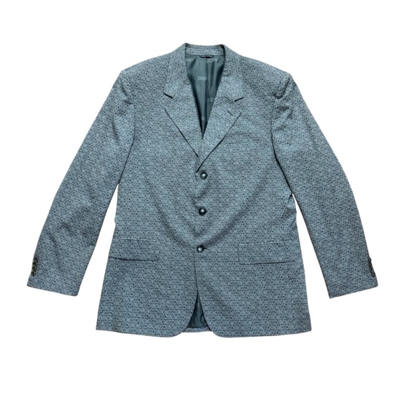 Moschino Cheap and Chic Grey Logo Printed 3 button sports...